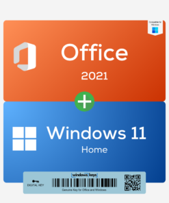 Bundle - Office 2021 x Windows 11 Home Keys