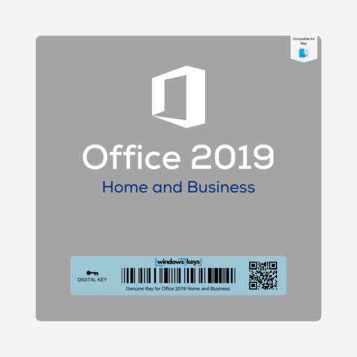 Office 2019 Home and Business License for Mac