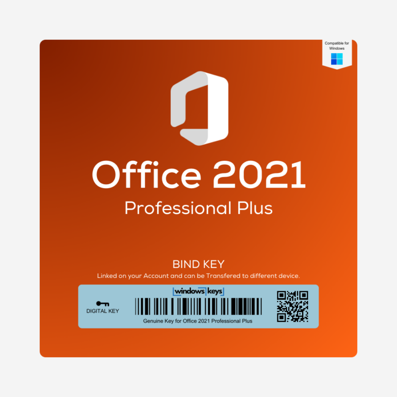 Buy Office 2021 Professional Plus BIND Key - Windows Keys